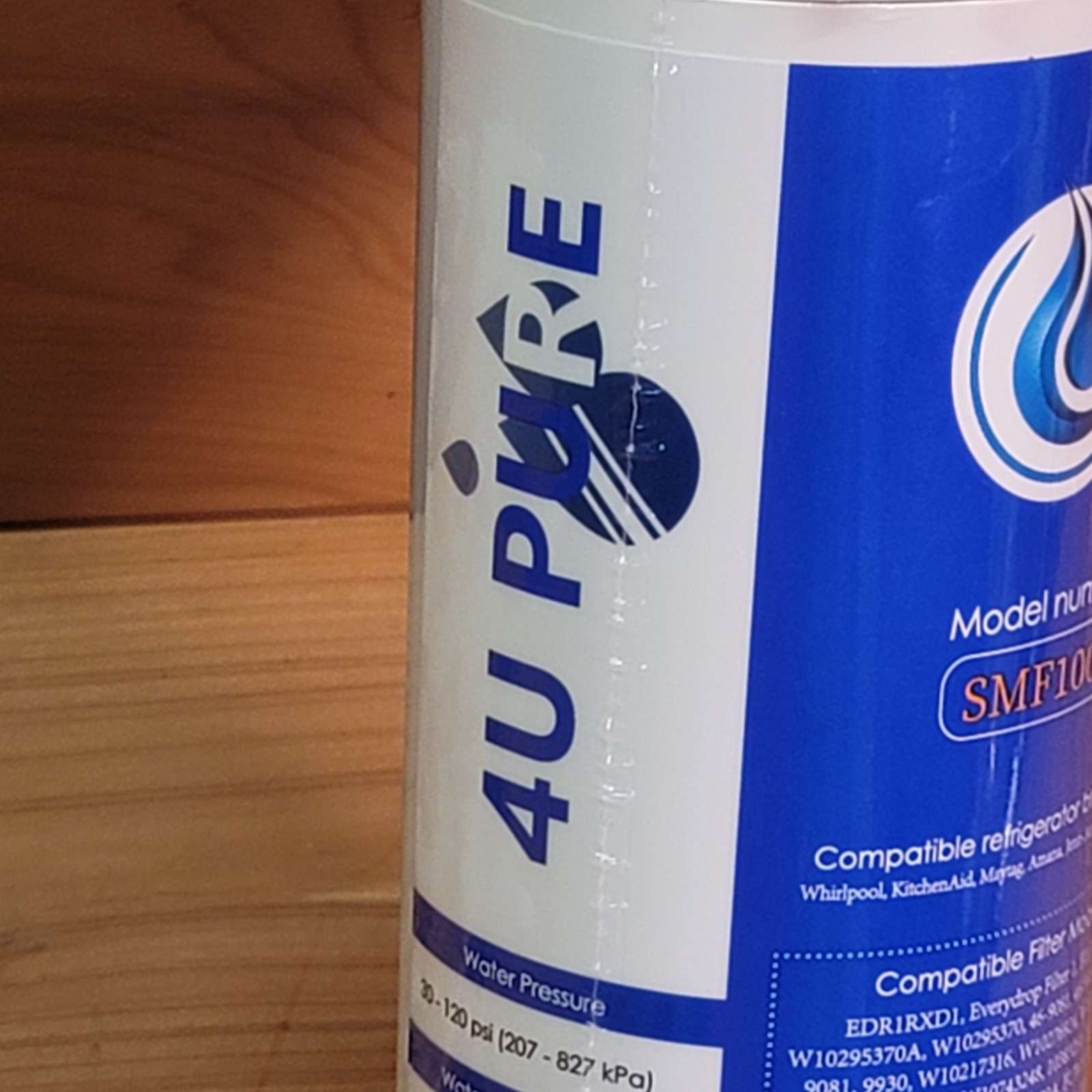 4U PURE Model SMF1003 Refrigerator Water Filter 6 Month 200 Gallons New Sealed