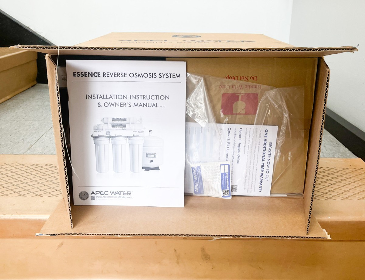 APEC Water ROES-50, 5-Stage Under Sink Reverse Osmosis Water Filter System