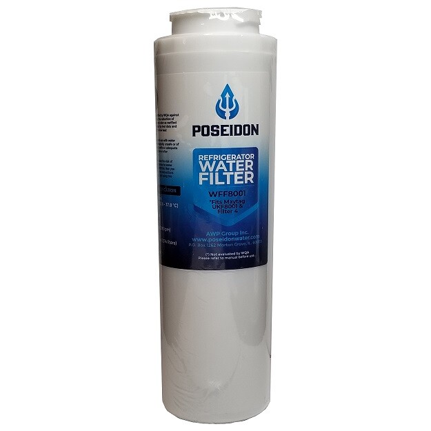Poseidon WFF8001 Refrigerator Water Filter – EDR4RXD1, UKF8001, Filter 4