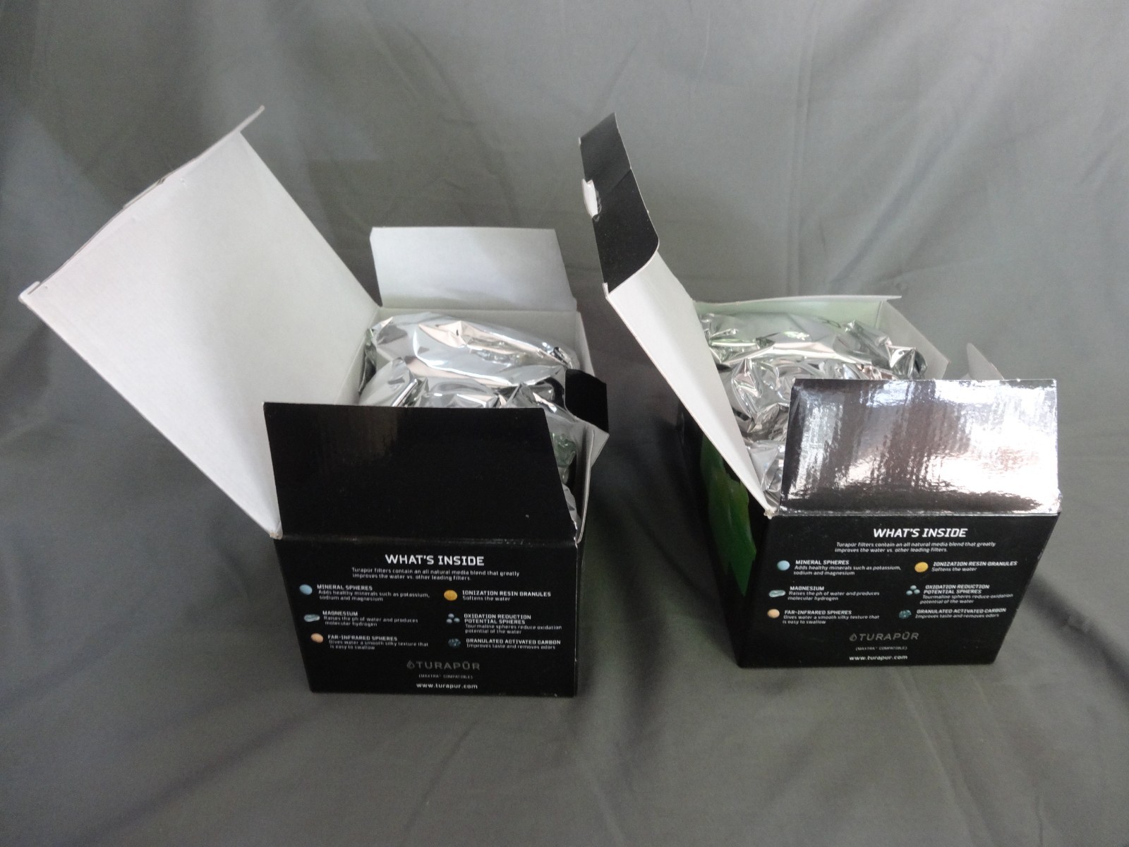 2 boxes Turapur Hydrogen Water Filter 3 Packs