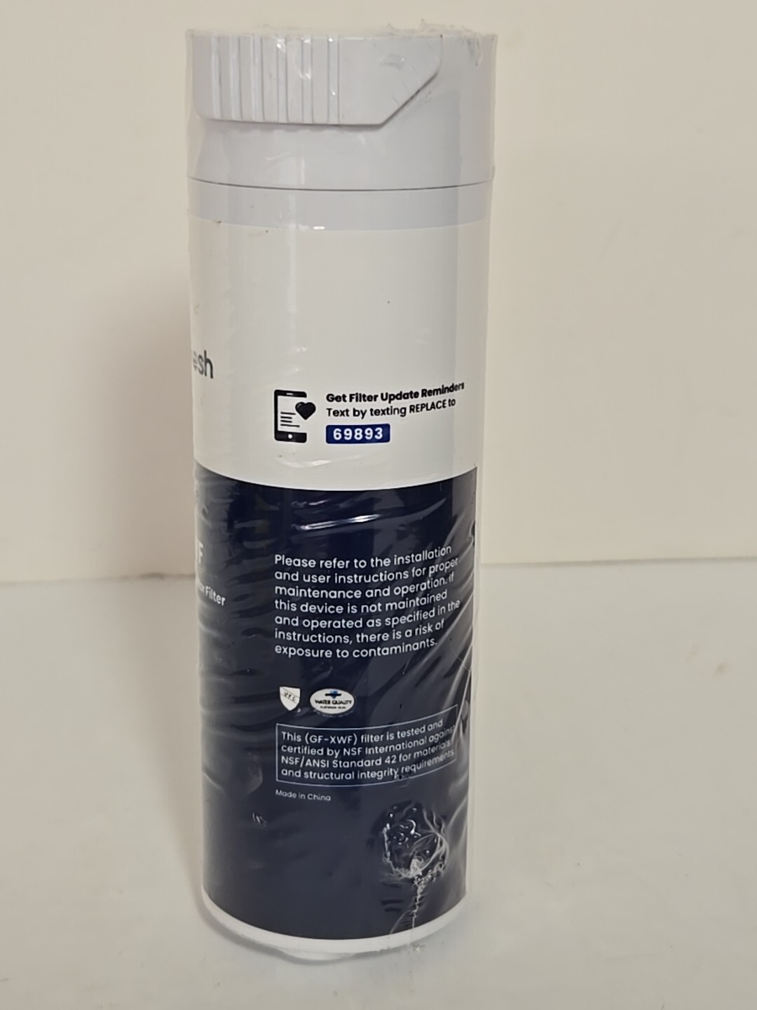 Glacier Fresh Ice & Water Filter GF-XWF 200 Gallons NEW SEALED