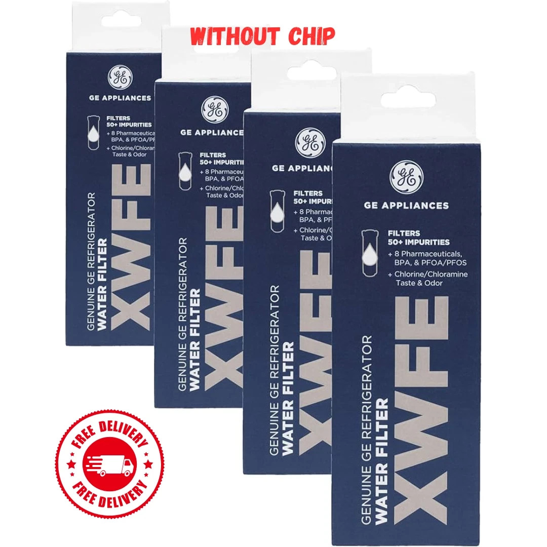 1-6 Pack GE XWFE Replacment Refrigerator Water Filter Without Chip, New in box