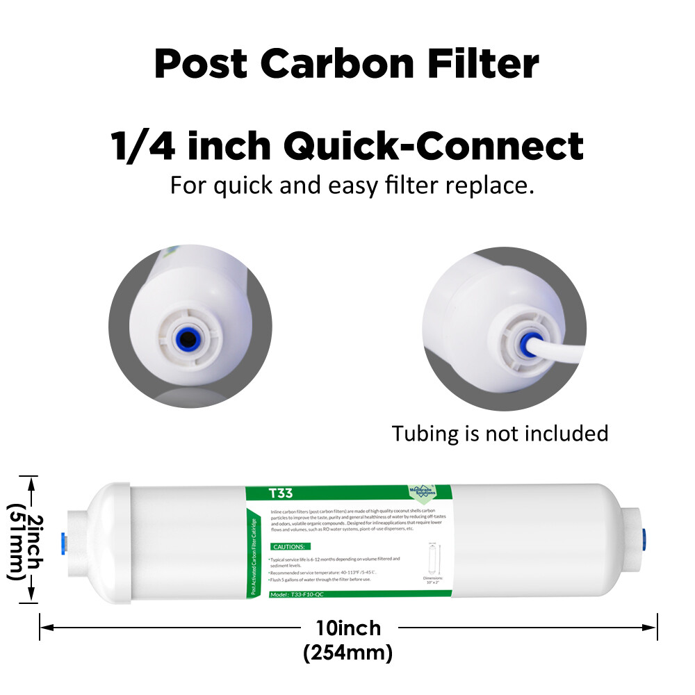 1-Year Replacement 6-Stage Alkaline 100 GPD Reverse Osmosis Water Filter 10 Pack