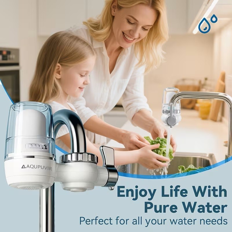 7-Layer Filtration Filter System Kitchen Faucet Water Purify Lead Chlorine Odor