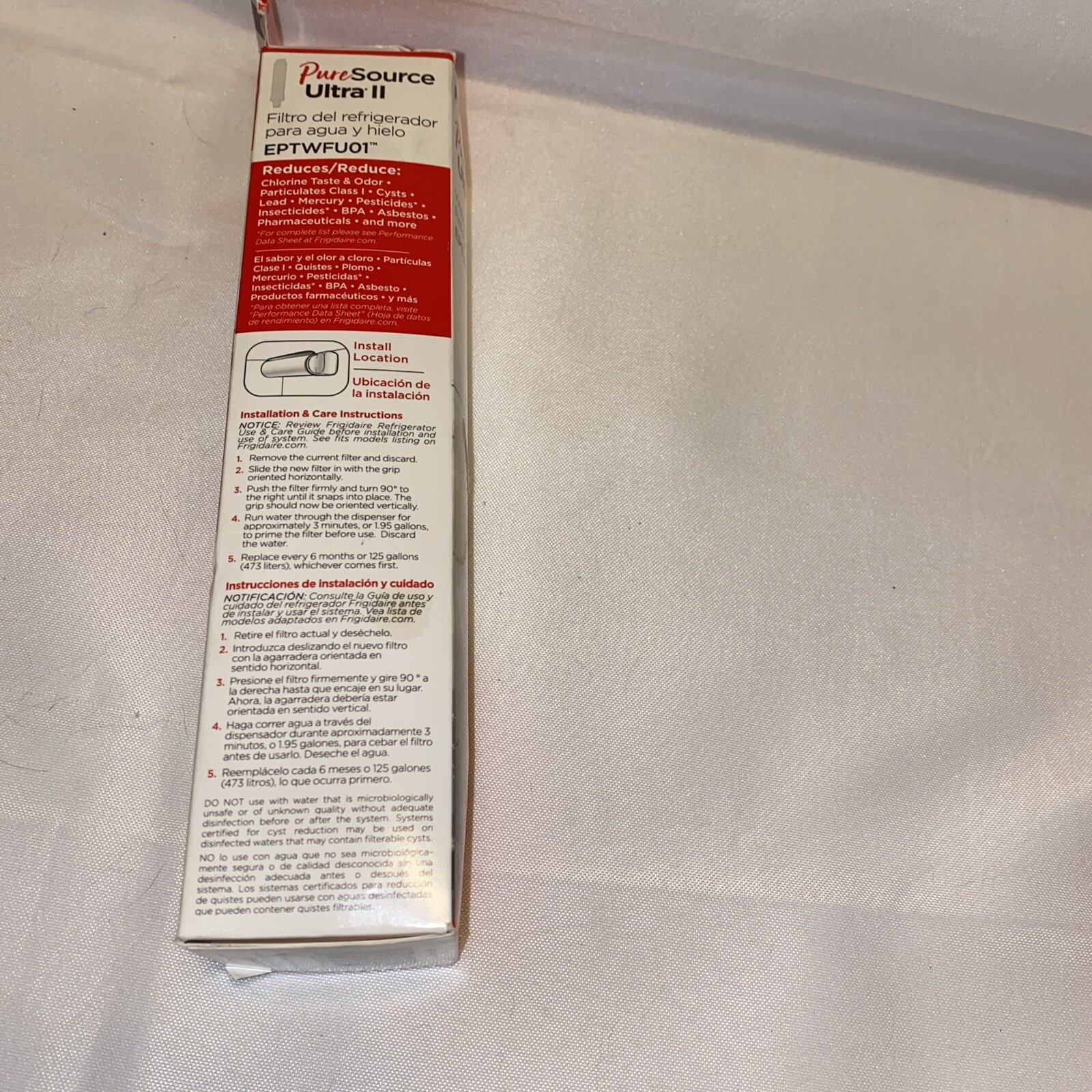 Frigidaire EPTWFU01 Pure Source Ultra II Refrigerator Water Filter