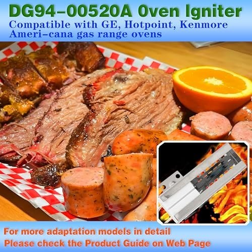 2-Pack Igniter for Samsung NX58 Series Ovens, Compatible with Multiple Models