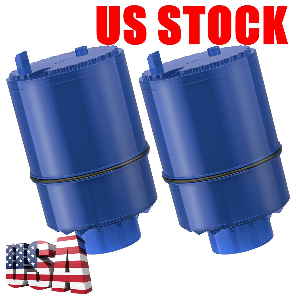 2-Pack RF-9999 Water Filter Replacement for #RF-9999 Faucet Water Filtration USA