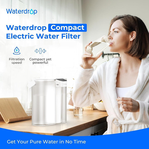 Reverse Osmosis Water Filter Countertop, RO Filtration System, 3:1 Pure to Drain