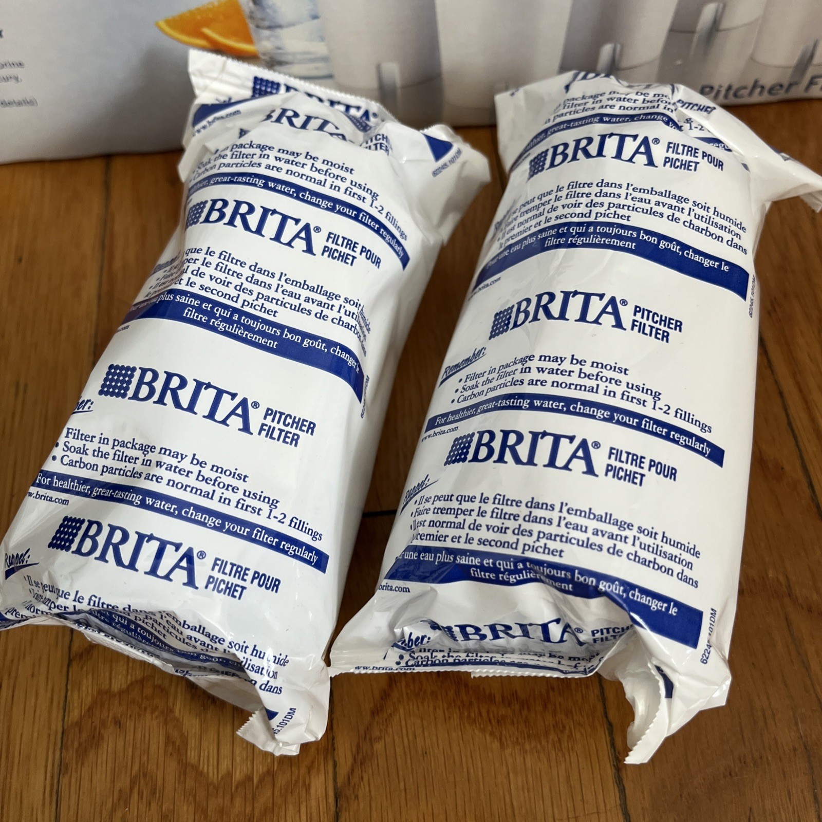 Brita Water Pitcher Replacement Filter #766229 7 PACK New Sealed 40gal 2 Month