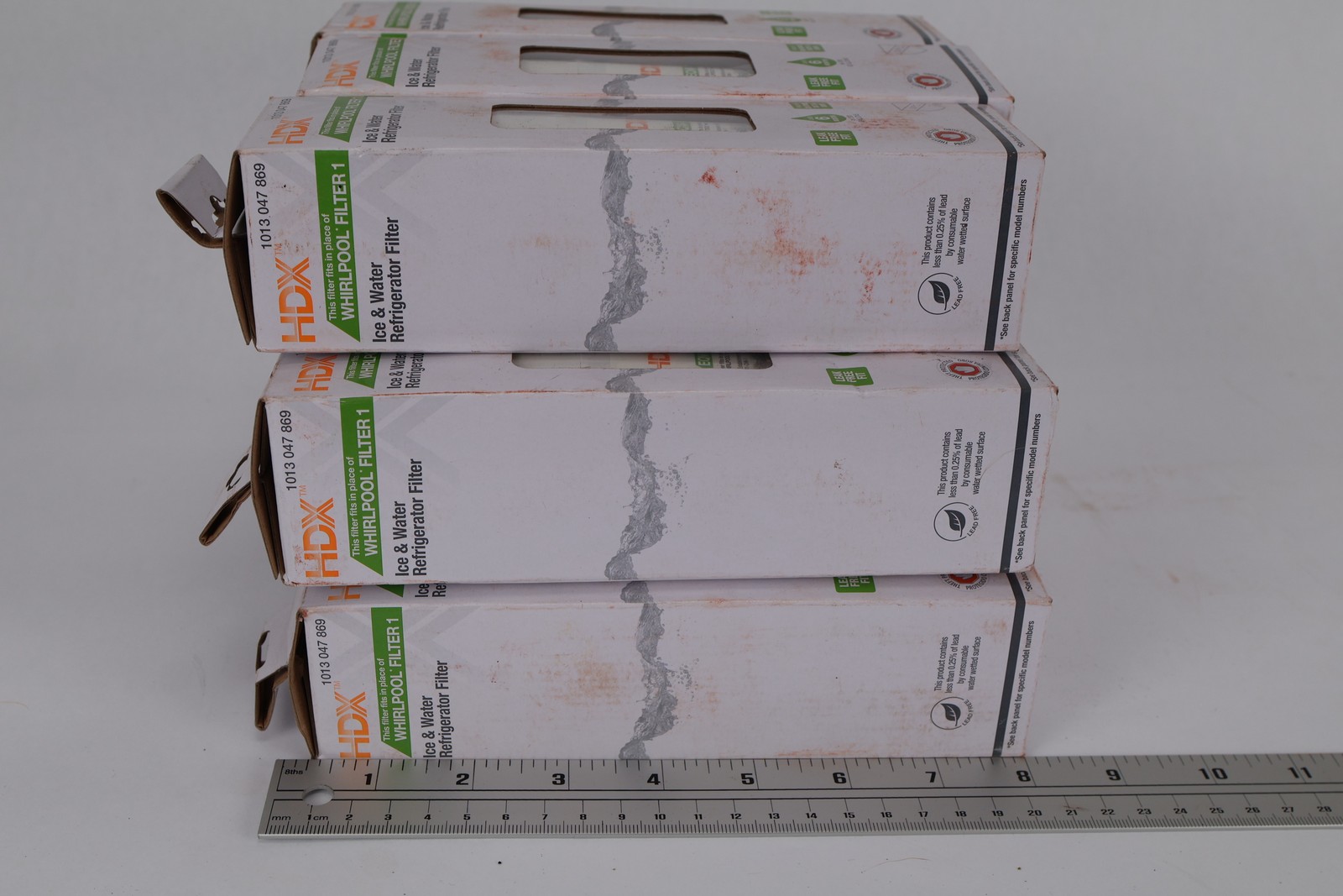 HDX 1013 047 869 Ice and Water Refrigerator Filters Whirlpool Filter 1 Lot of 11