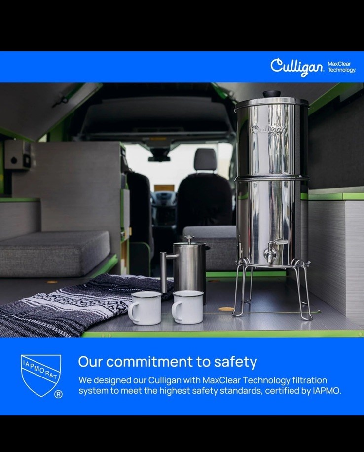 Culligan with MaxClear Technology 2.25 Gallon Gravity Water Filter System