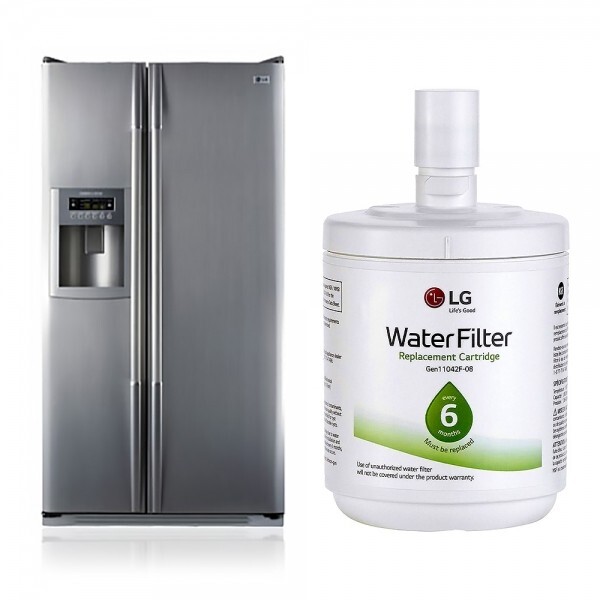 LG ADQ72910911 LT500P/PC/PCS Genuine Refrigerator Water Filter Gen11042F-08