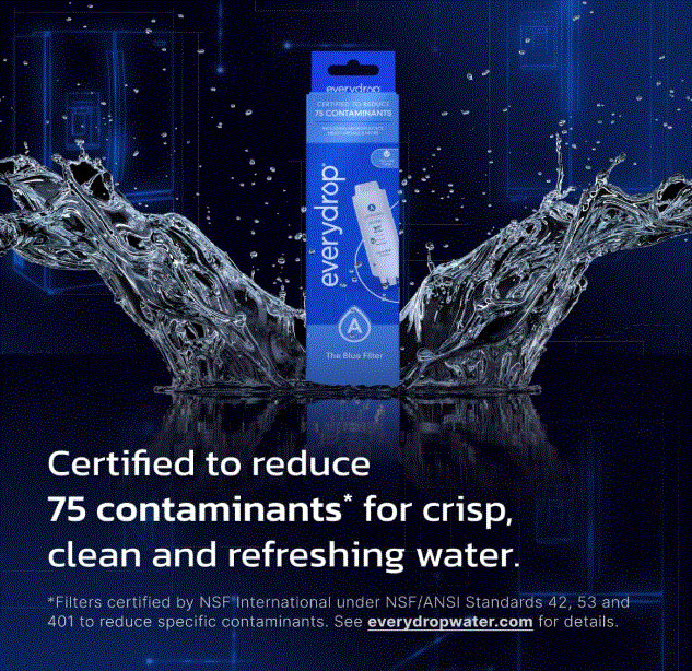 NEW_everydrop by Whirlpool Refrigerator Water Filter A – EDRARXD1, Single-Pack