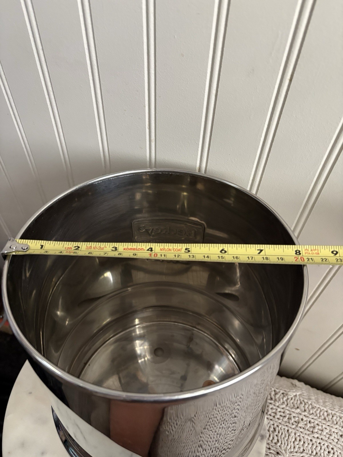 Berkey Replacement Big Upper Tank ONLY w/Plugs 2.25 Gallons No Filters or Lid