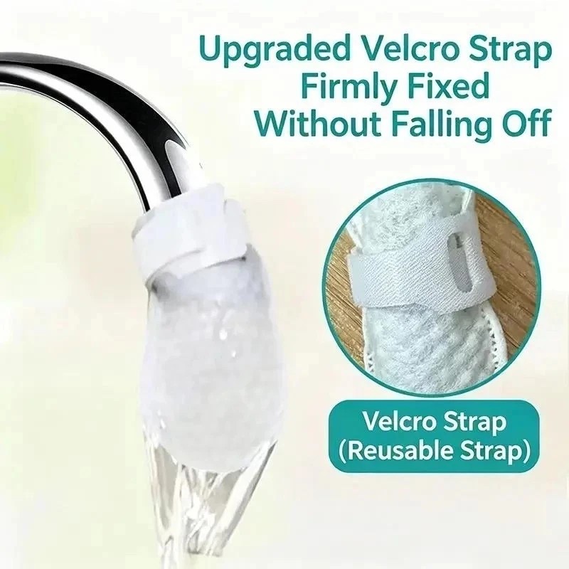 50PCS Cotton Filter Bag For Faucet, DIY Faucet Filter Cotton Bags Water Filters