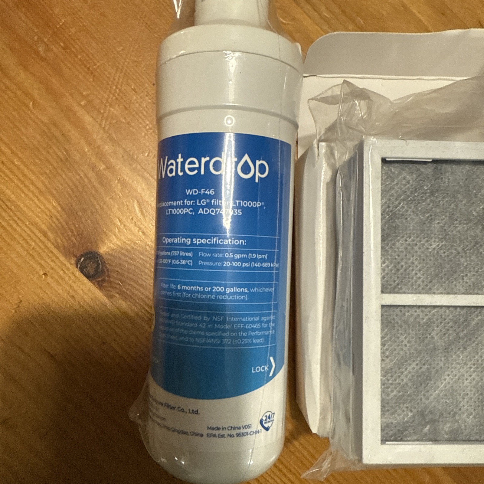 Waterdrop WD-F46 New, Sealed – Lot of 2