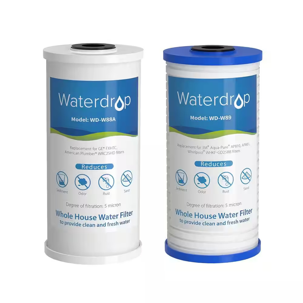 WD-WF10PG, FXHTC AP810 10 In. X 4.5 In. House Water Filter, Replacement GEFXHTC,
