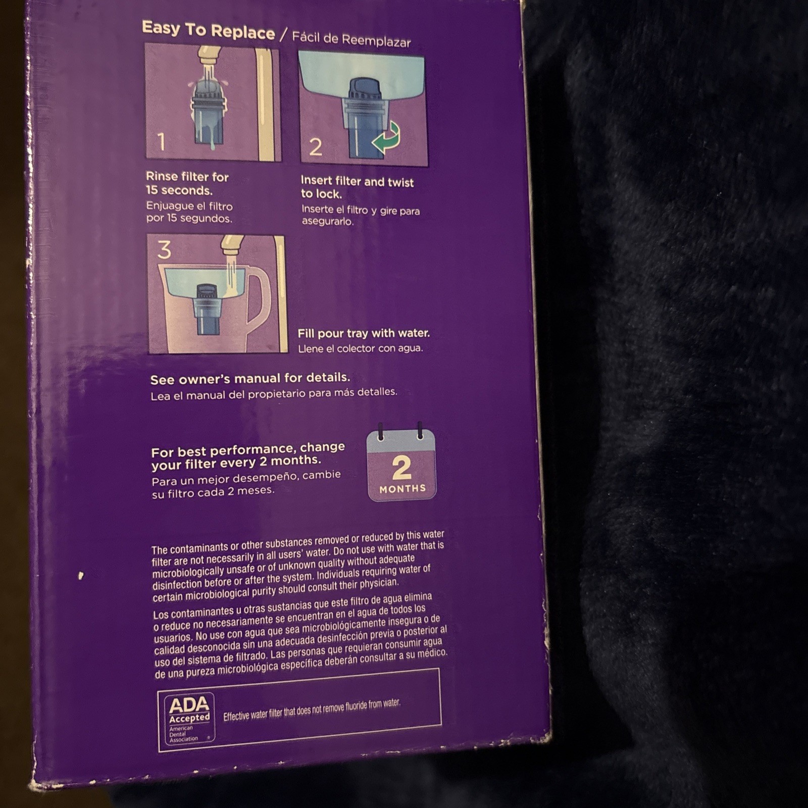 Pur MaxIon water filter replacement 3 count