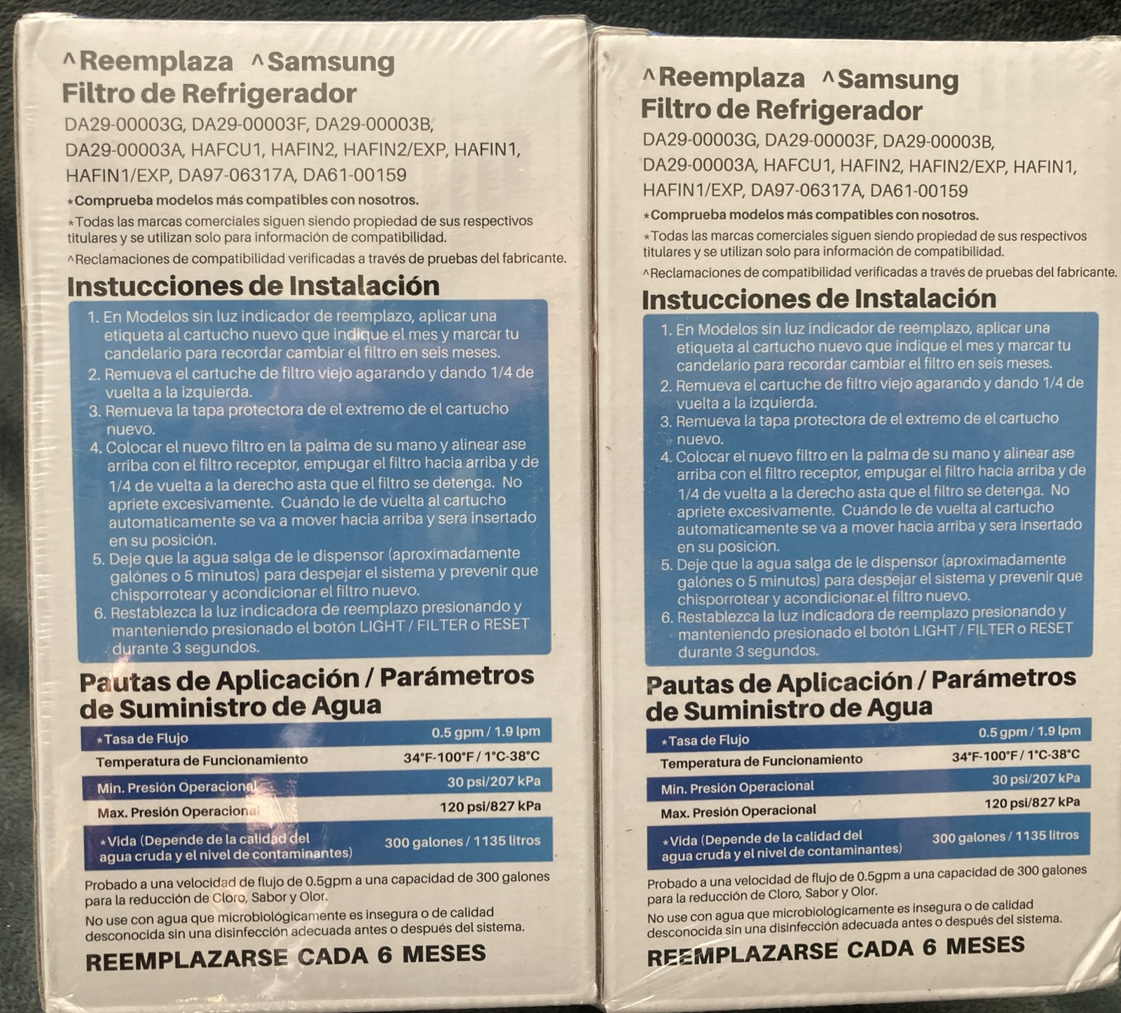 IcePure Refrigerator Water Filter RWF1100A 2-Pack Ice Pure Samsung