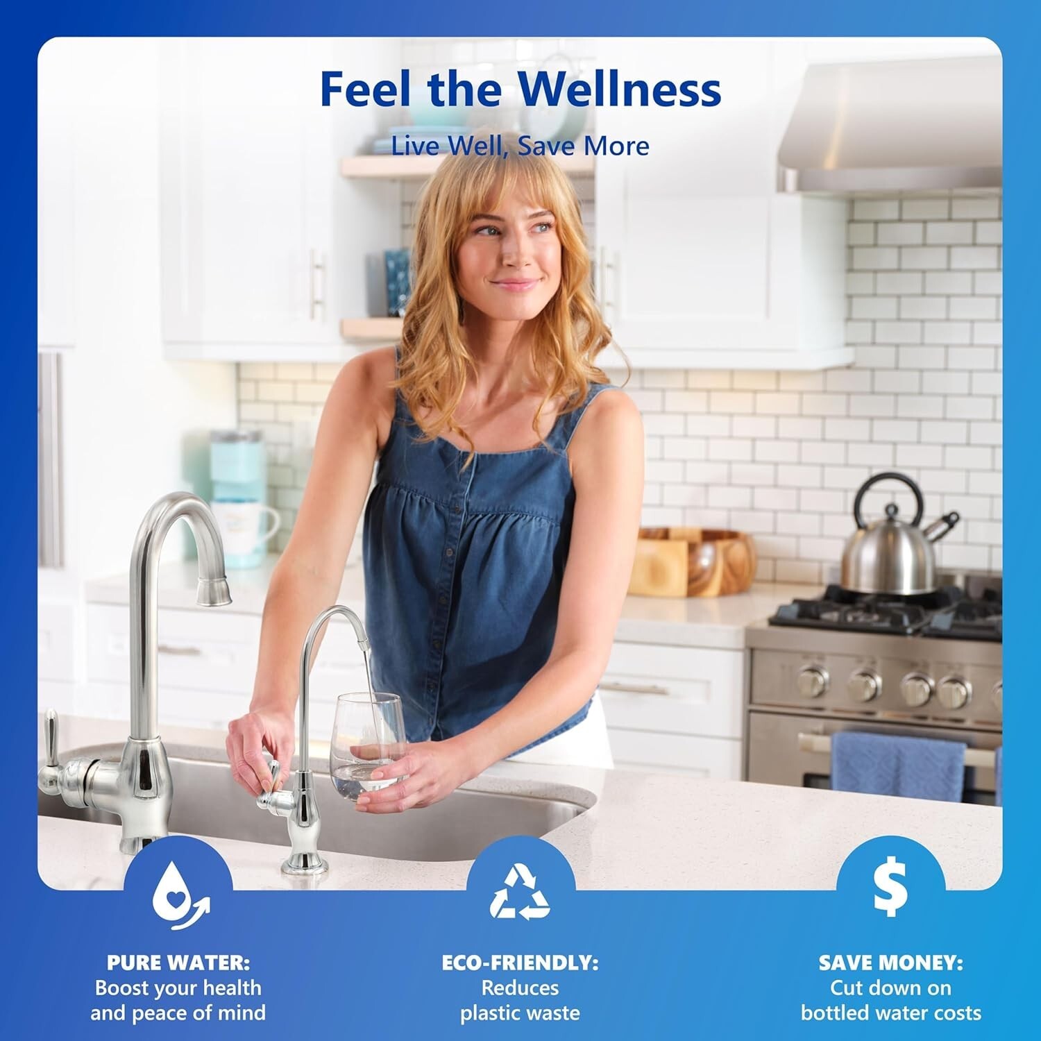 5 Stage Home Drinking Reverse Osmosis System PLUS Extra 4 Express Water Filters