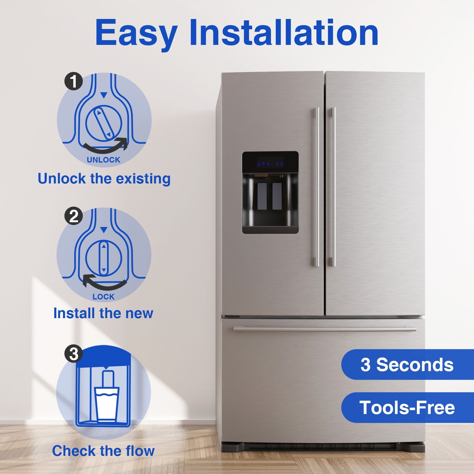 Water Filter Replacement For Samsung DA29-00020B HAF-CIN/EXP Refrigerator