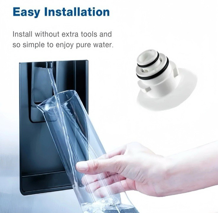 1 PACK Bosch Ultra Clarity Pro BORPLFTR50 Water Filter White #WFS200MF/WFS210MF