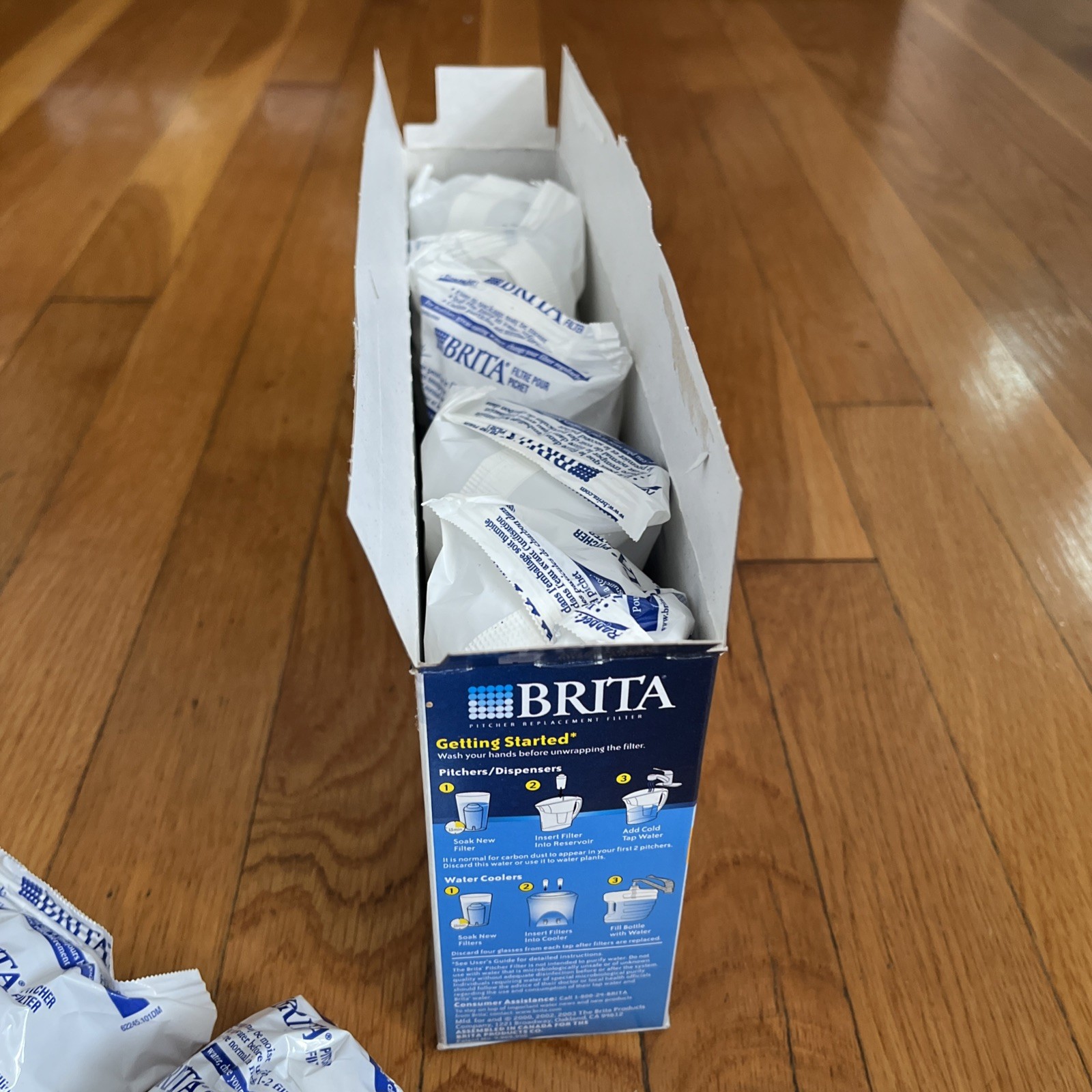 Brita Water Pitcher Replacement Filter #766229 7 PACK New Sealed 40gal 2 Month