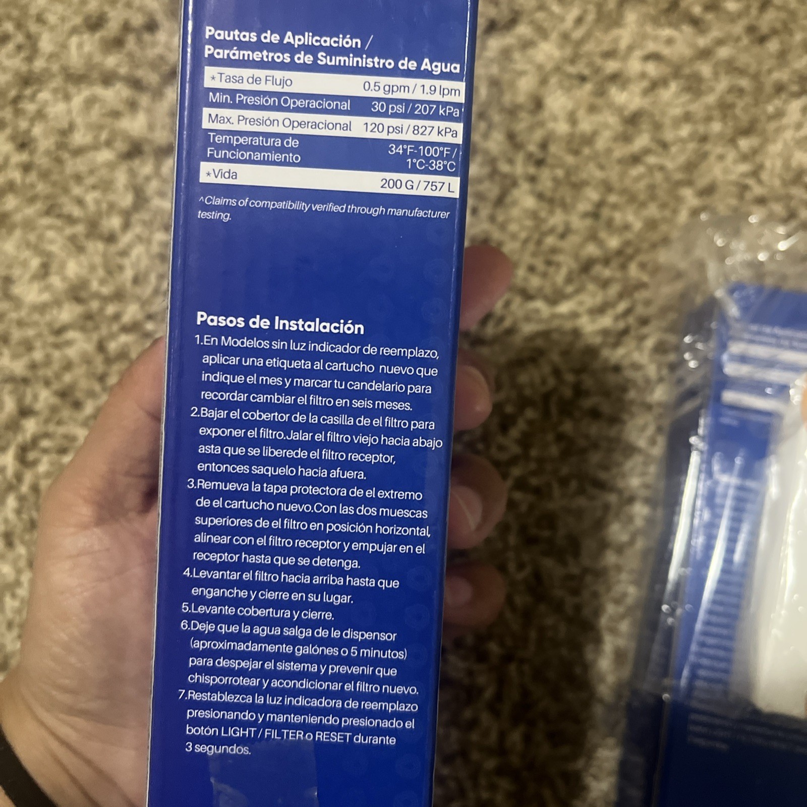 PUREPLUS Replacement filters for LG LT700P, Kenmore Elite 469690, ADQ3600610