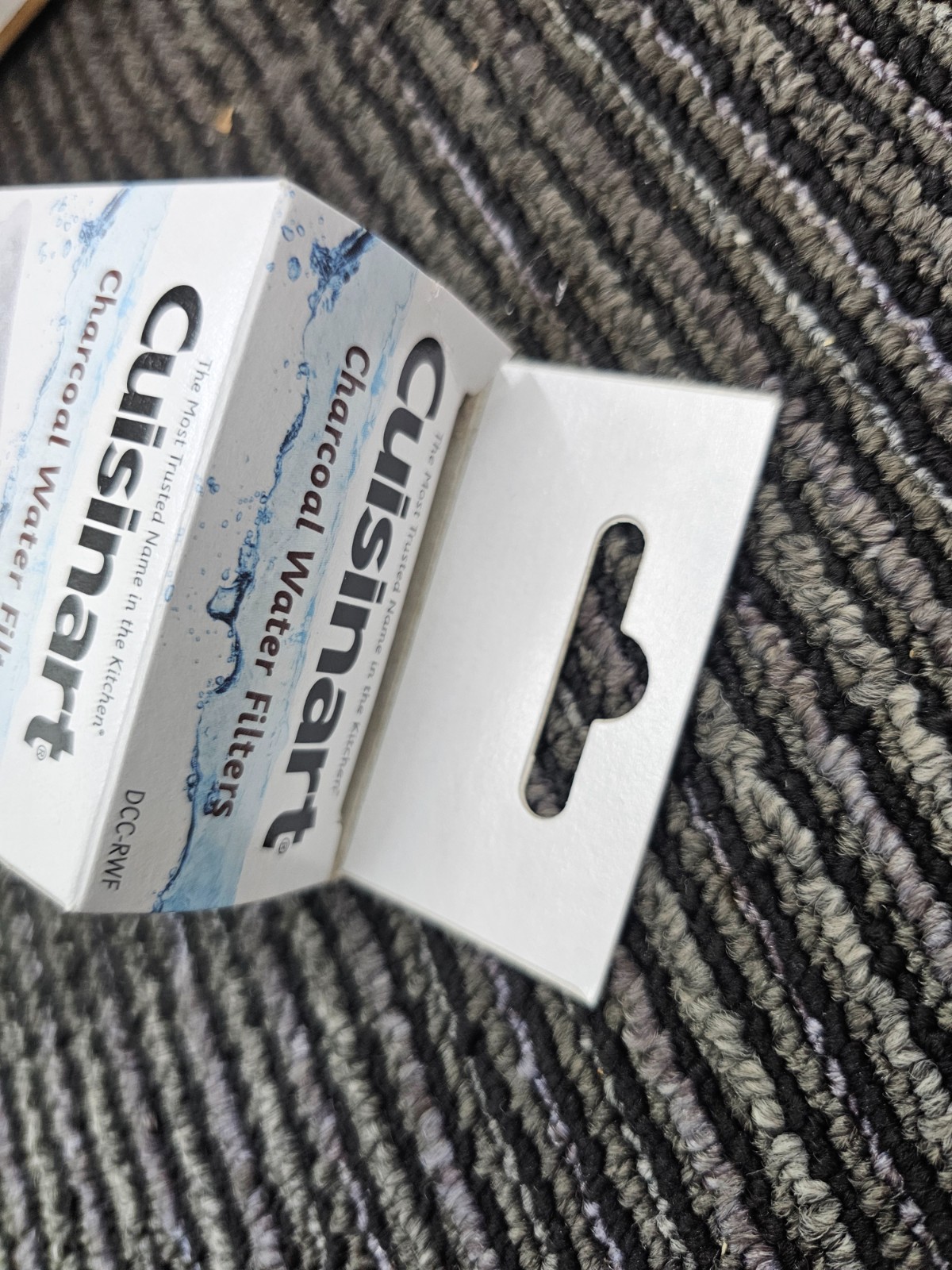 (QTY 12) Cuisinart DCC-RWF Replacement Charcoal Water Filter White