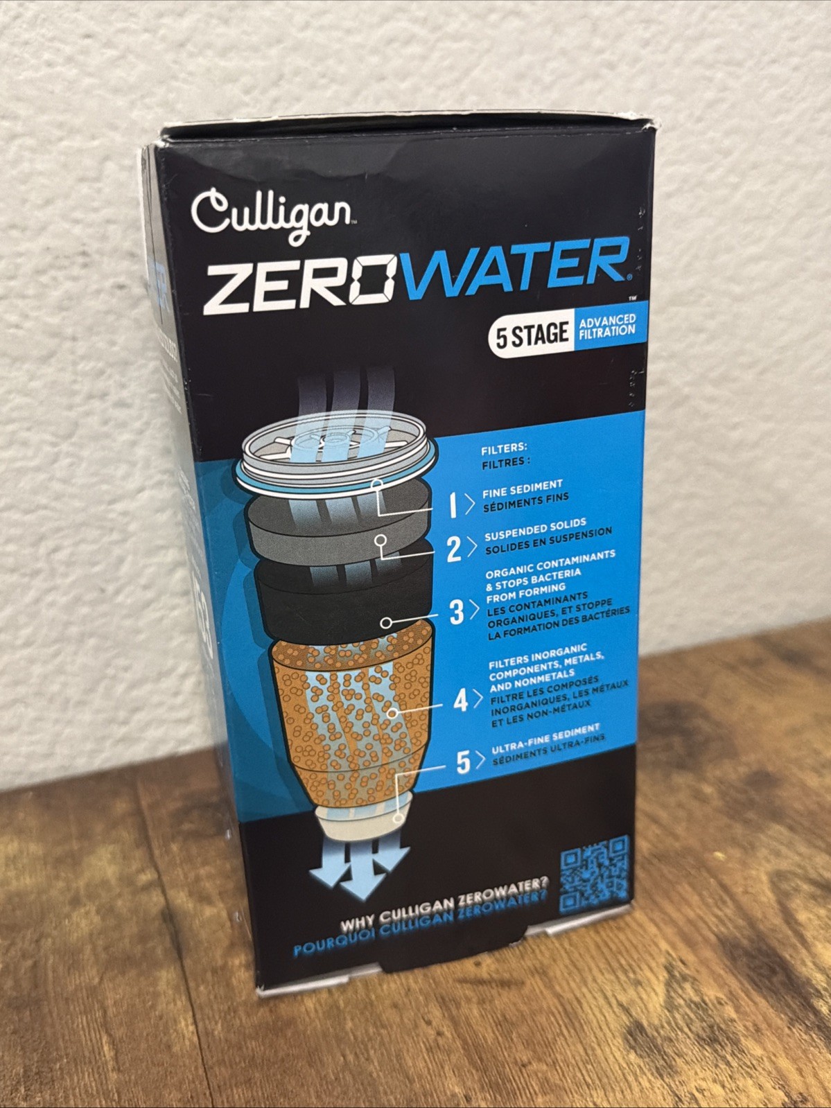 Zero Water Premium 5 Stage Ion Exchange Replacement Water Filter Model ZR-001
