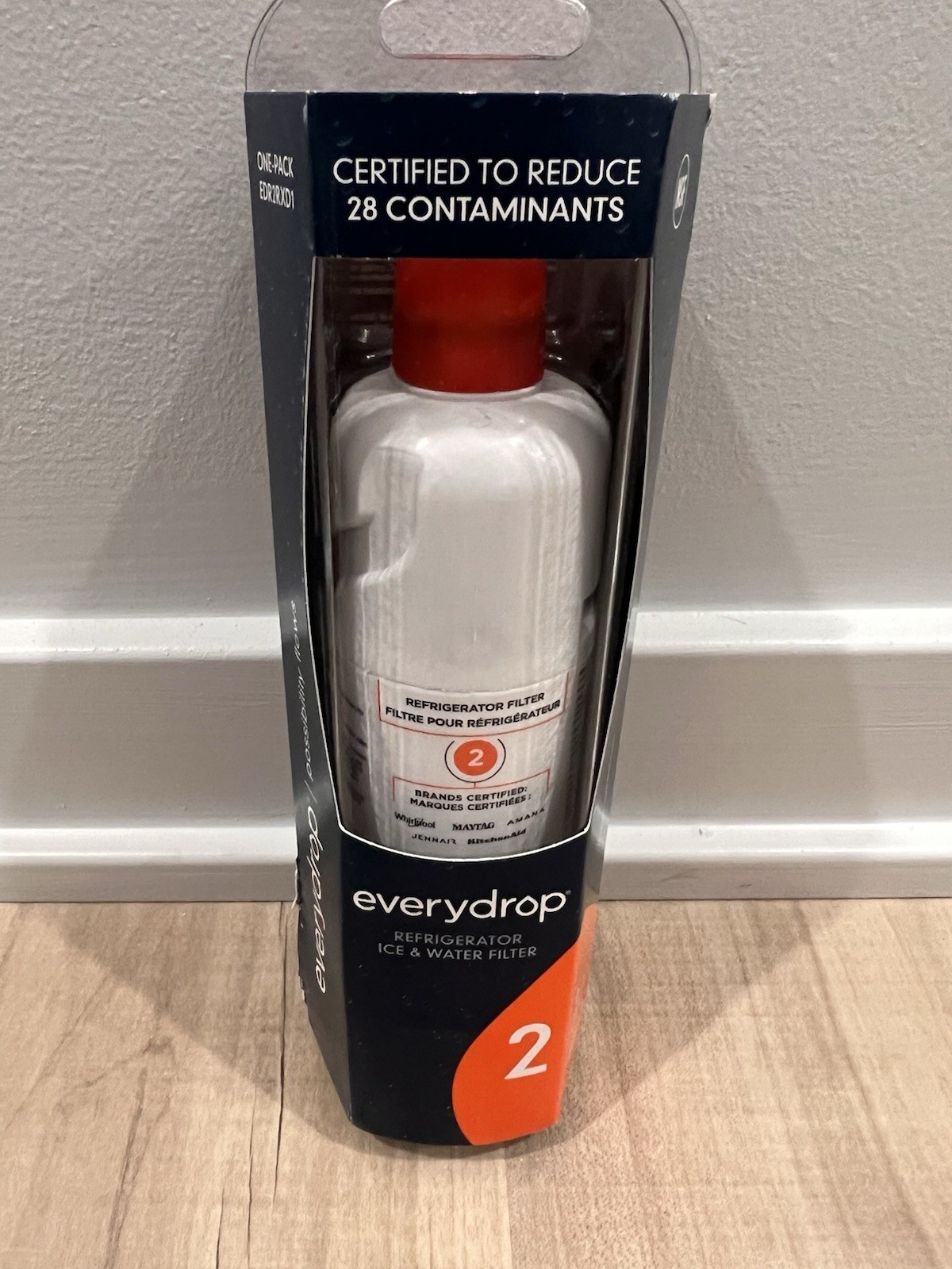 Refrigerator Filter 2 – EveryDrop Ice and Water Filter by Whirlpool Single New