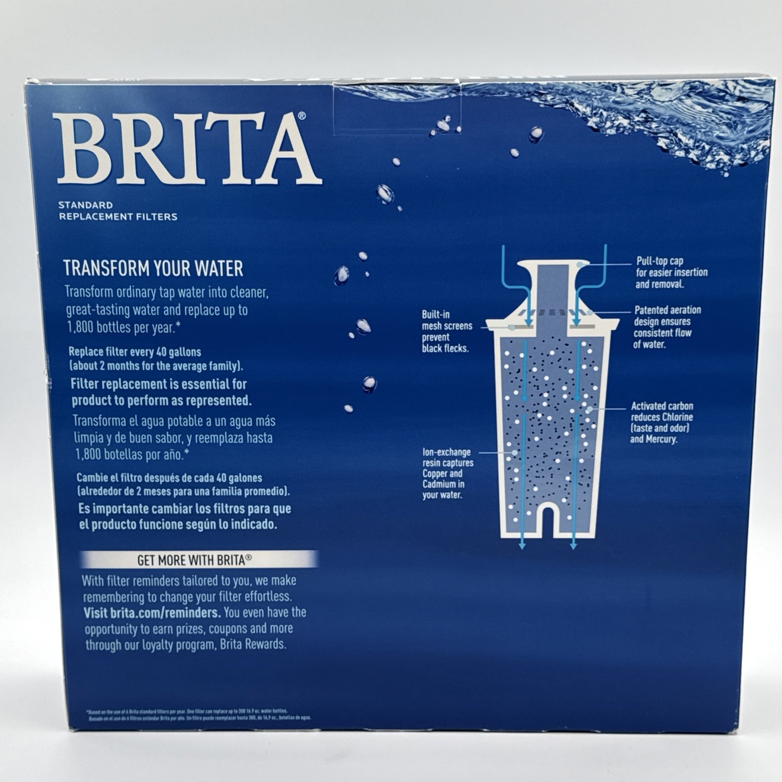 Brita Standard Replacement Filters Value Pack 10 Filters Inside Item #987554