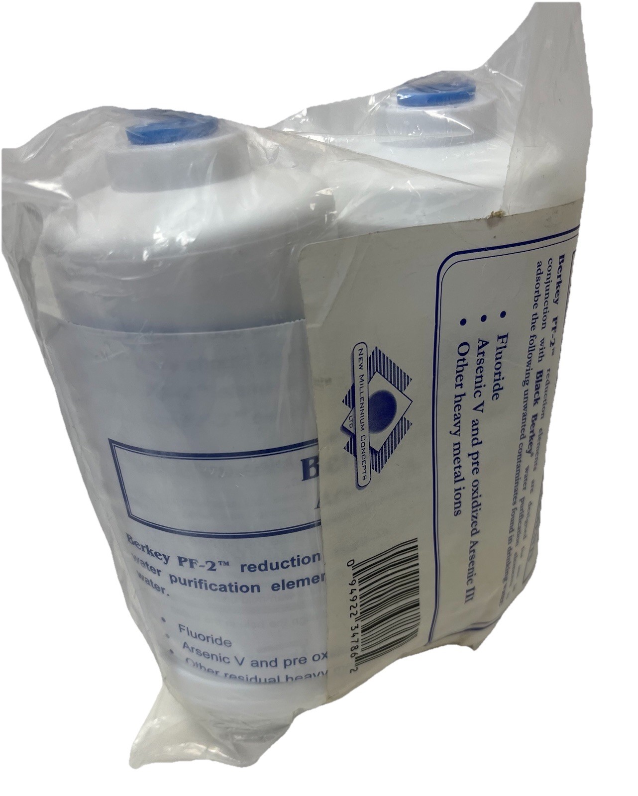 Berkey PF-2 Fluoride Arsenic Reduction Replacement Filters for Berkey Systems Pk
