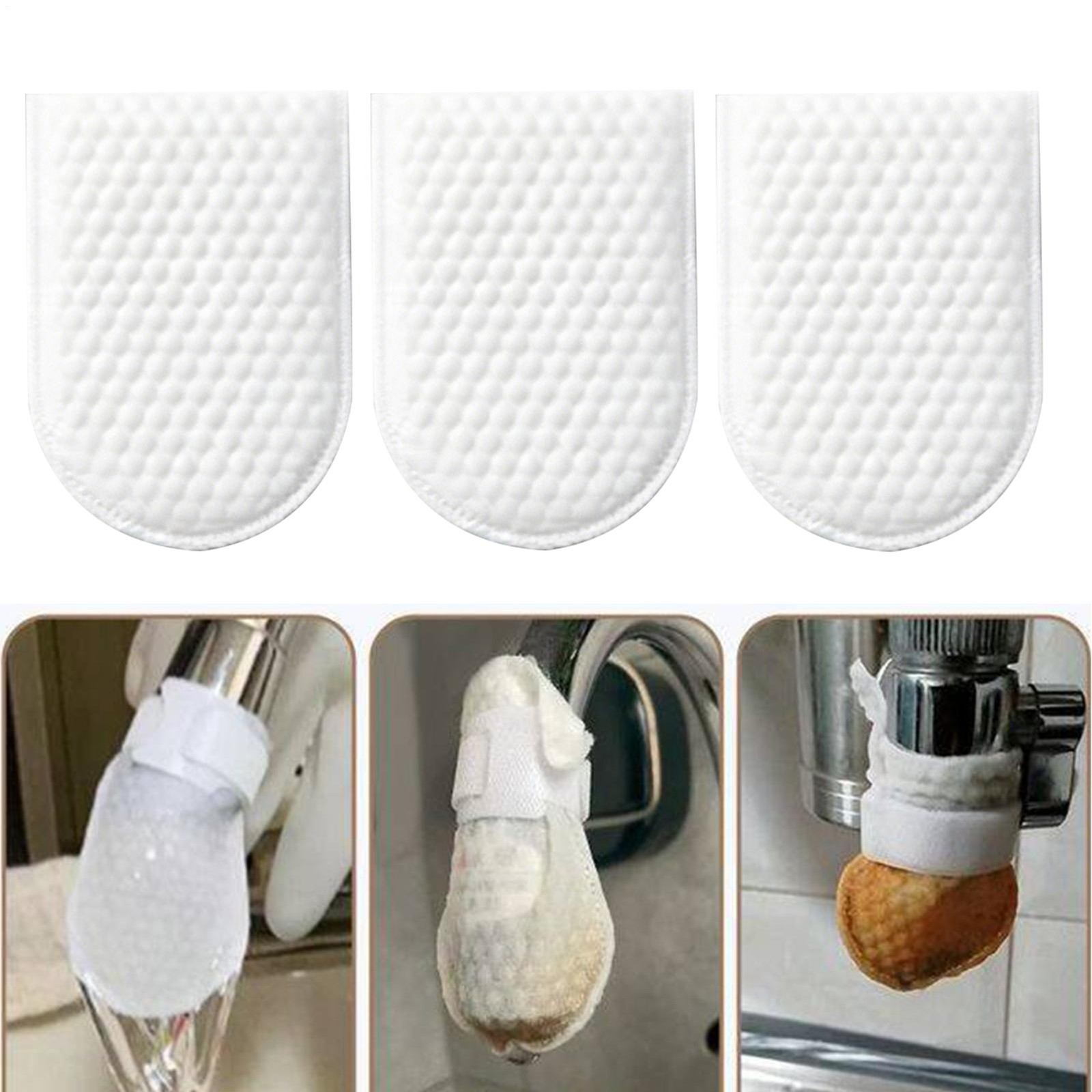 Faucet Filter Cotton Bag 30 Pieces Splash-Proof Kitchen Sink Faucet Filter Bag