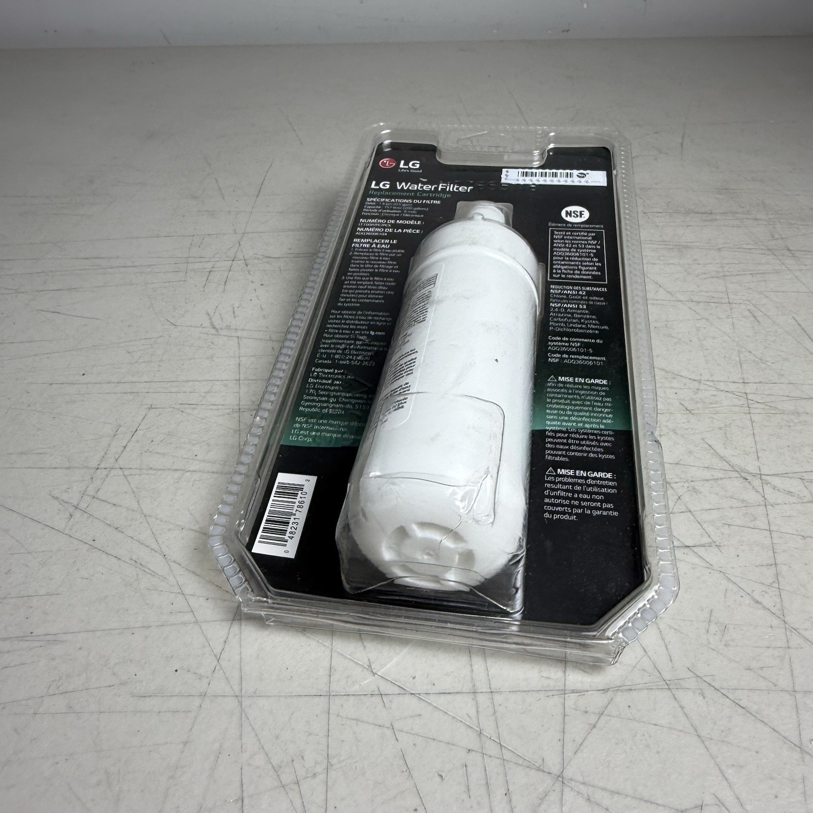 NEW Genuine LG LT700P/PC/PCS Refrigerator Replacement Water Filter ADQ360061
