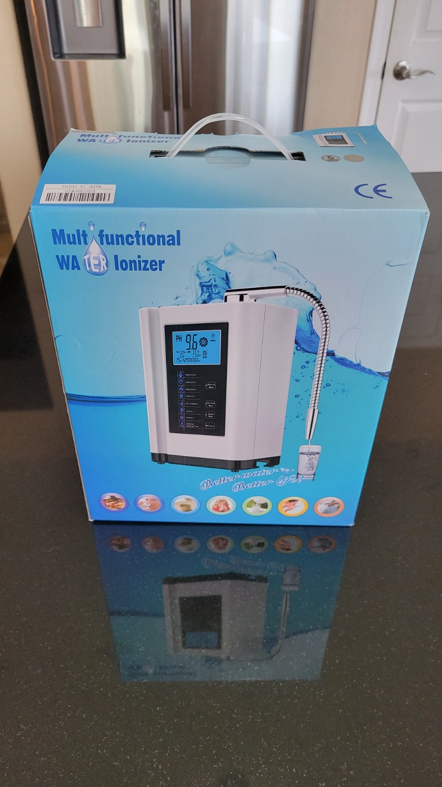 multifunctional alkaline water ionizer machine. Brand new never used
