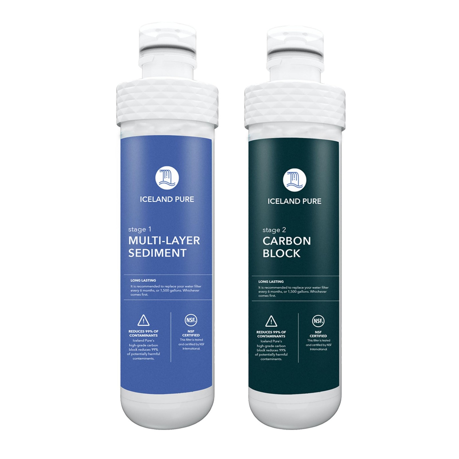 Replacement Filters Compatible with Avalon Branded Bottleless Water White