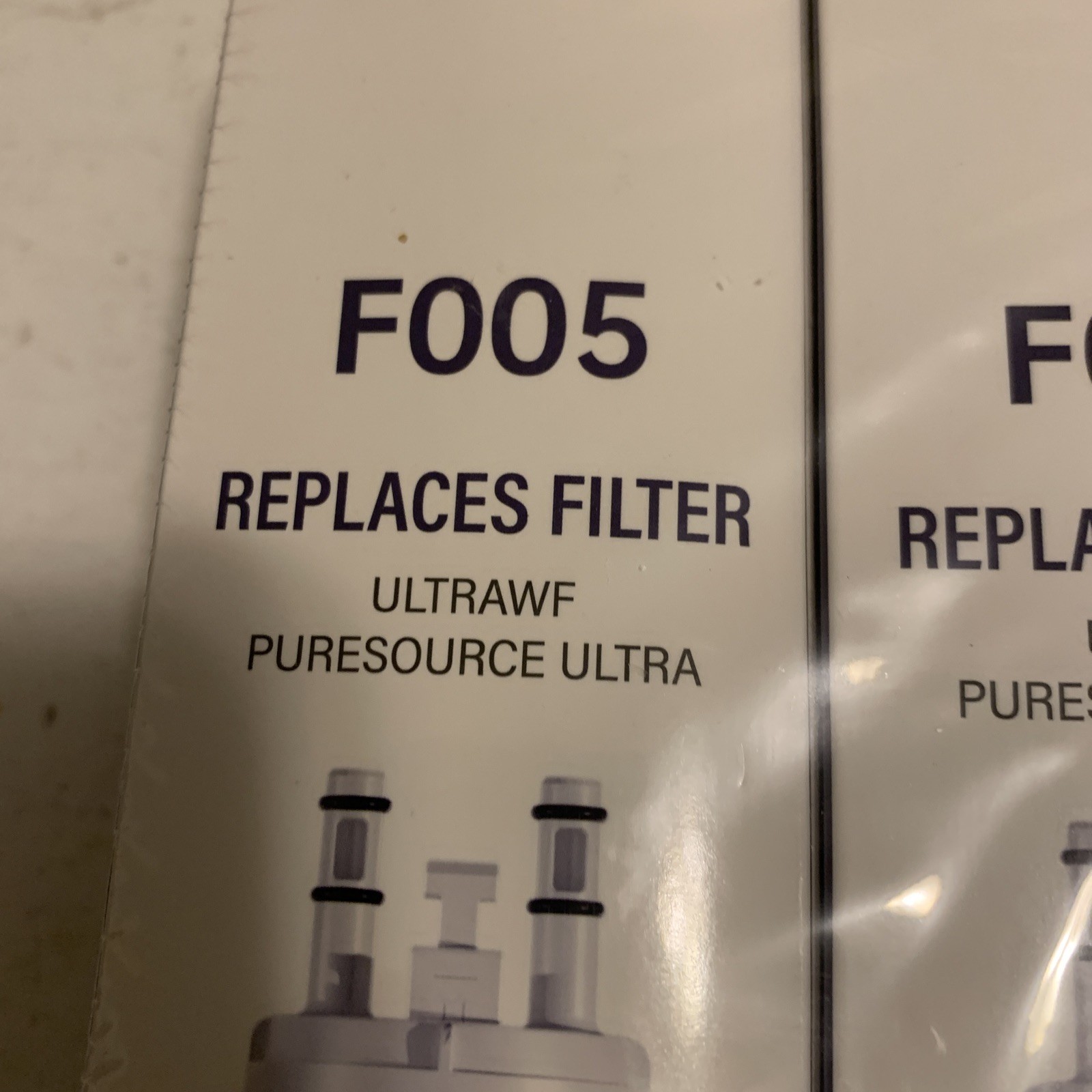 3 Frigidaire Kenmore H20 Replacement Water Filters ULTRAWF F005