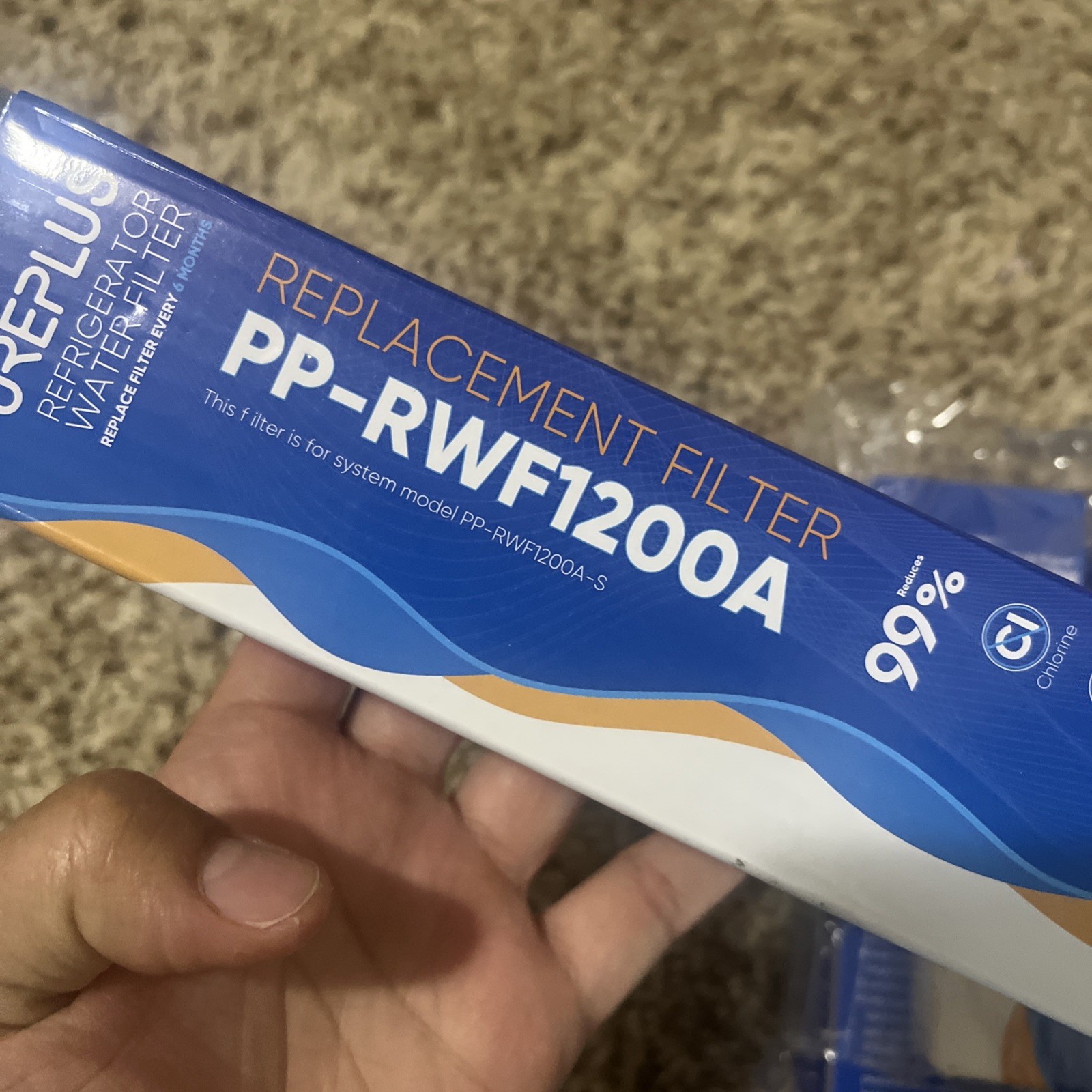 PUREPLUS Replacement filters for LG LT700P, Kenmore Elite 469690, ADQ3600610
