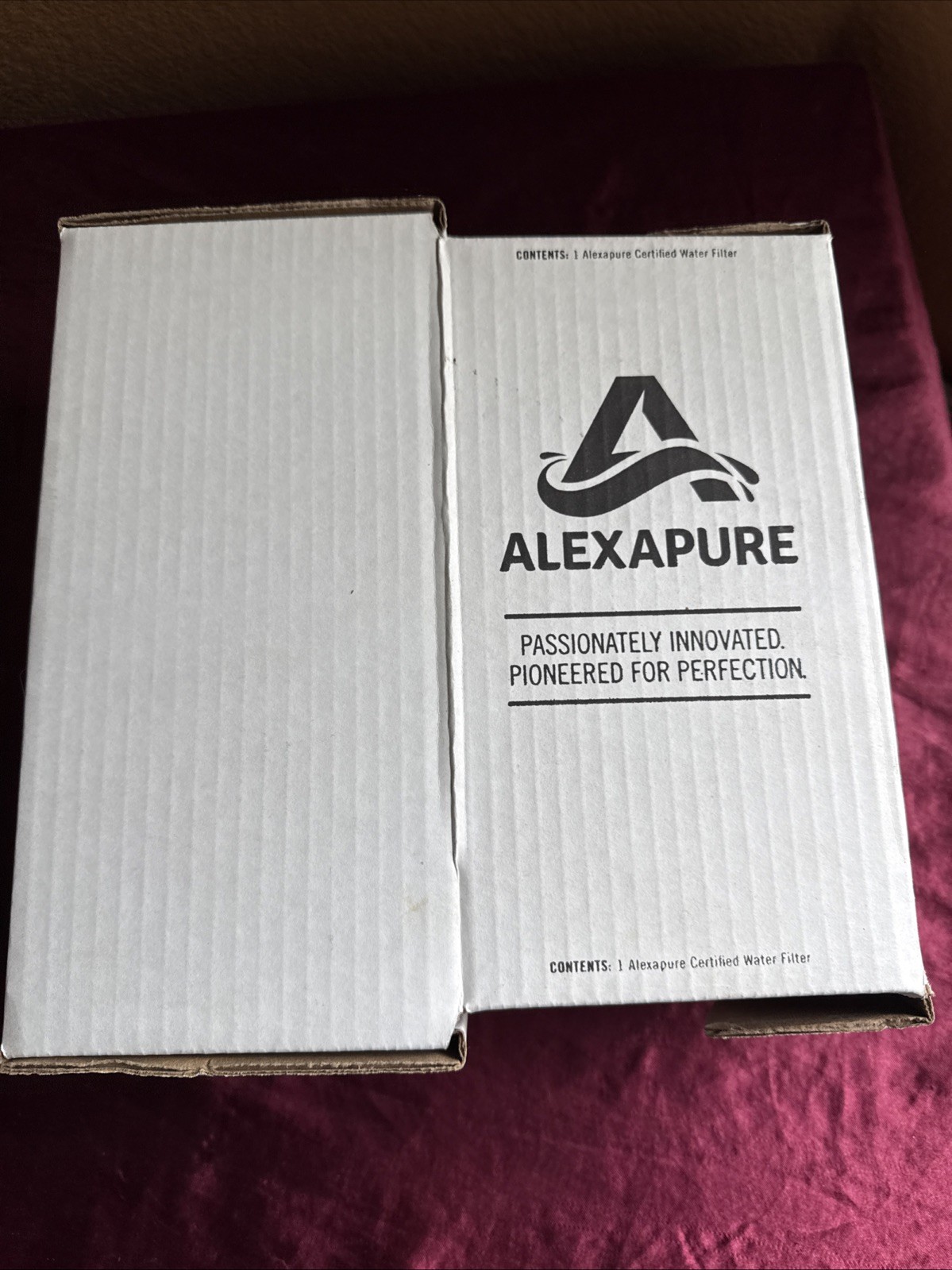 Genuine ALEXAPURE PRO Replacement Water Filter NEW Opened Unused.