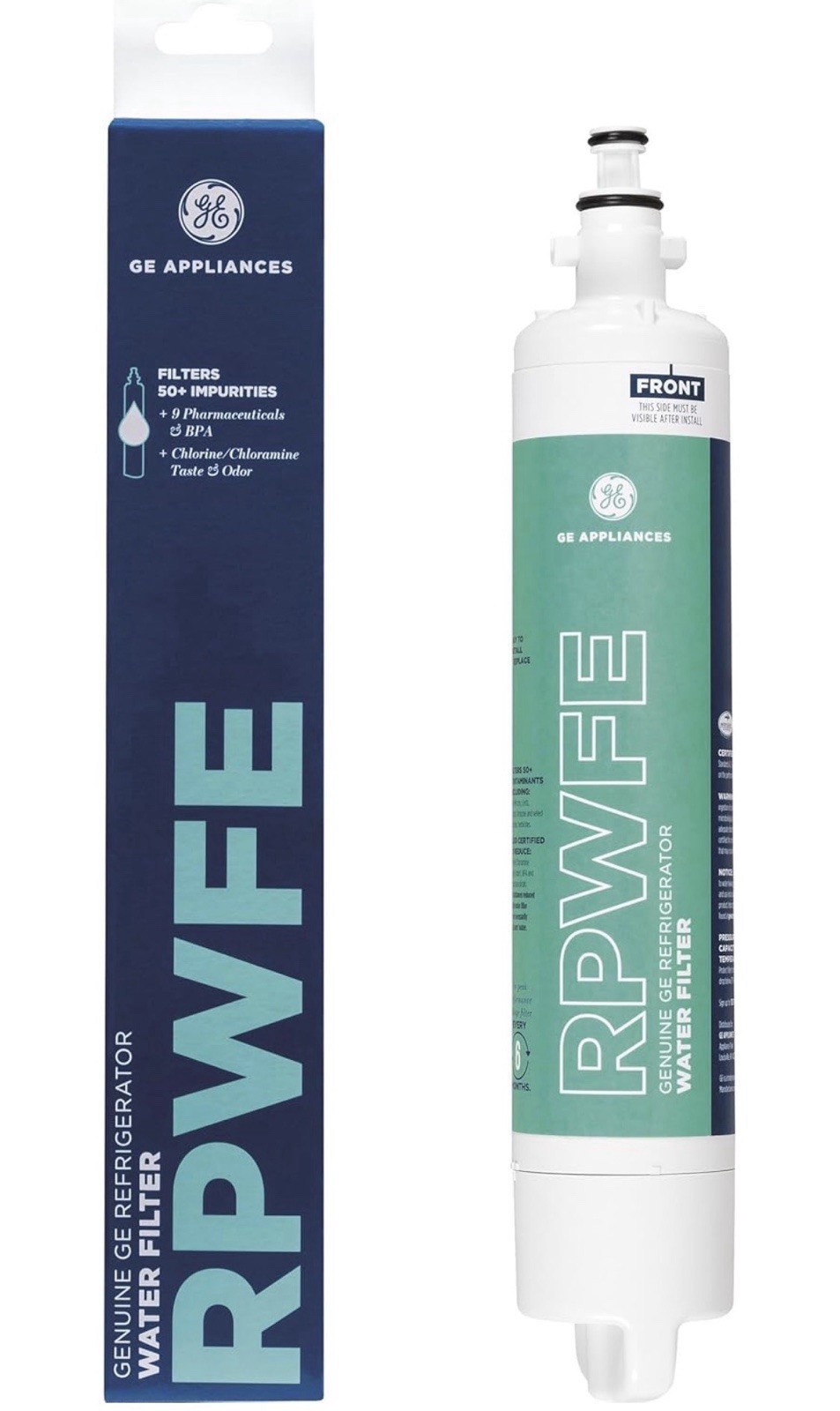 GE RPWFE Refrigerator Water Filter, Genuine Replacement Filter NEW OPEN BOX