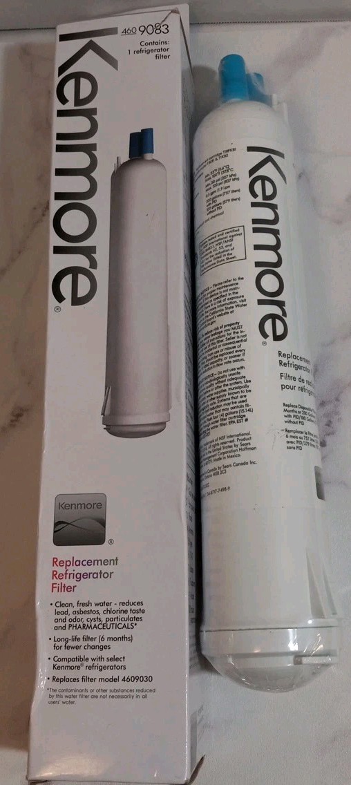 Kenmore Replacement Refrigerator Water Filters 460-9083 New Lot Of 2(1 w/o Box)