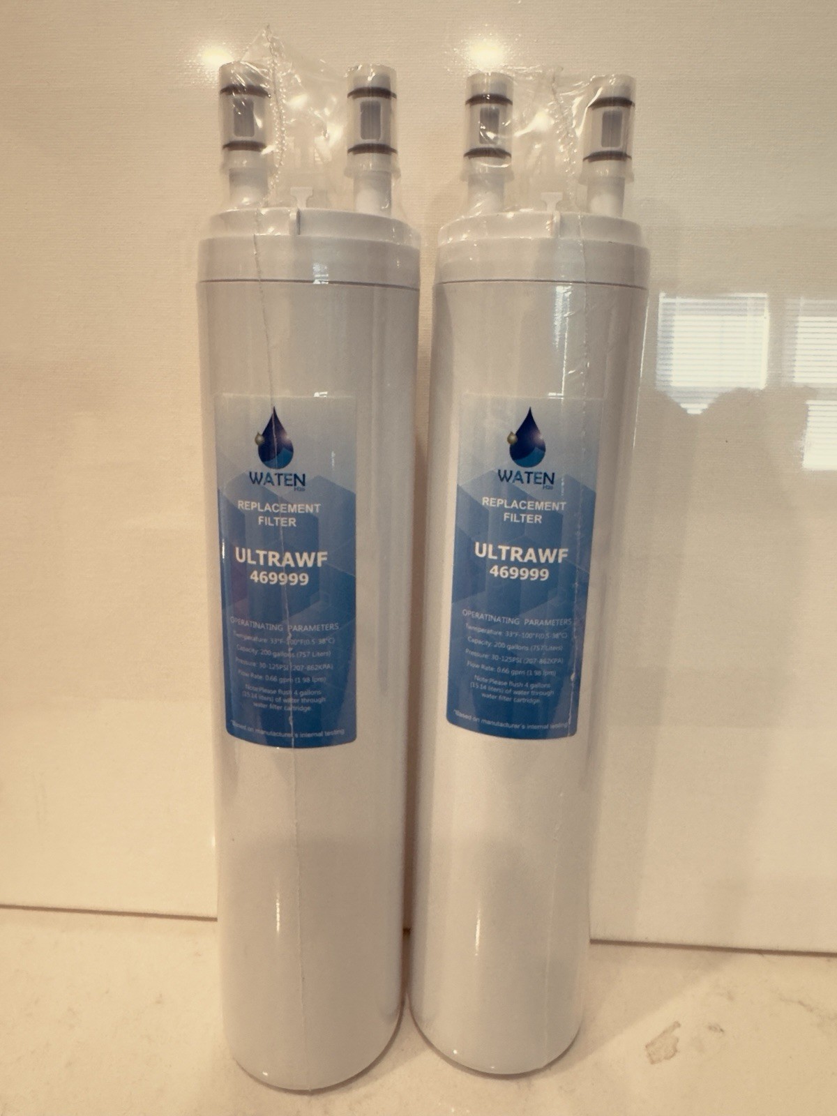 2 Water ULTRAWF 469999 Replacement Water Filters Pure Source Ultra Fridge SEALED