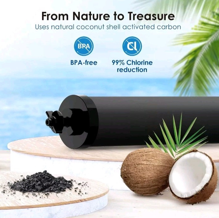 Black Filters by NSF/ANSI 42 Certified, Replacement for BB9-2® Purification USA