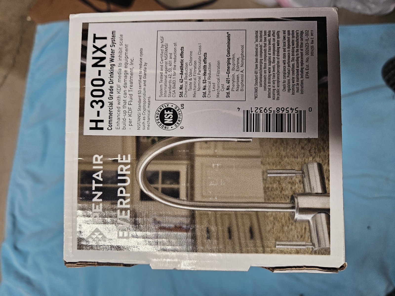 Pentair Everpure Drinking Water System H-300-NXT -300 Gallons New