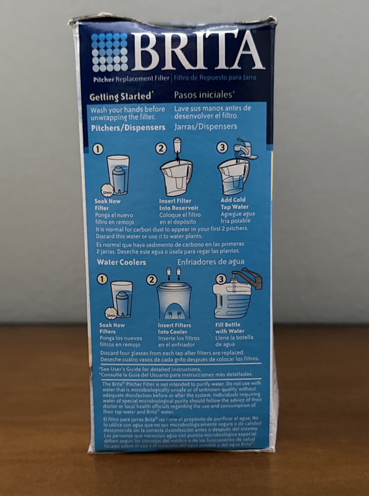 New GENUINE BRITA Water Filter Pitcher Replacement Filters 3 Count Pack Sealed