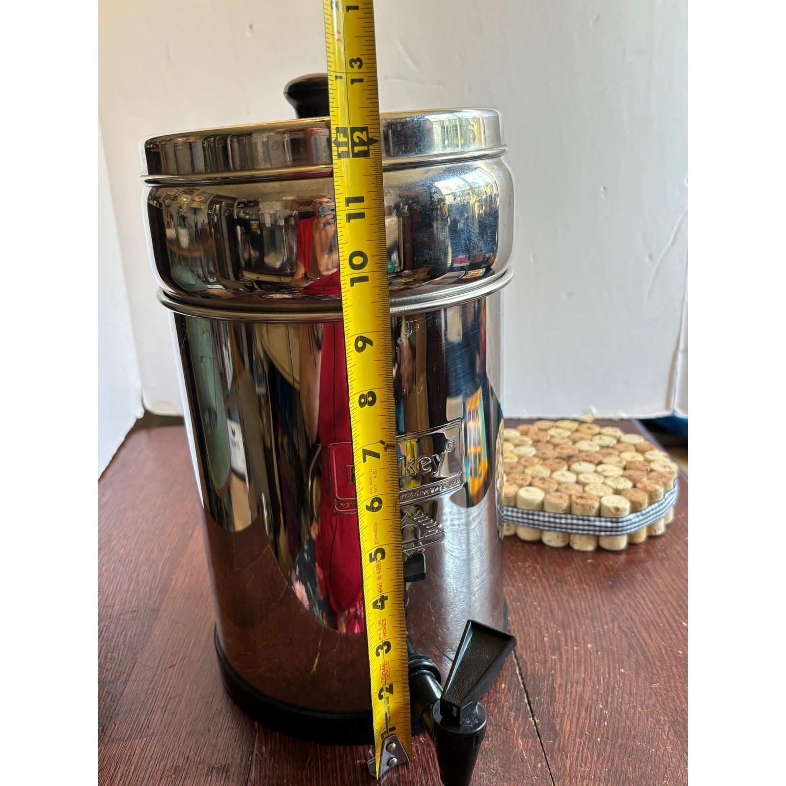 Berkey Stainless Steel Gravity-Fed Water Filtration System Housing No Filters