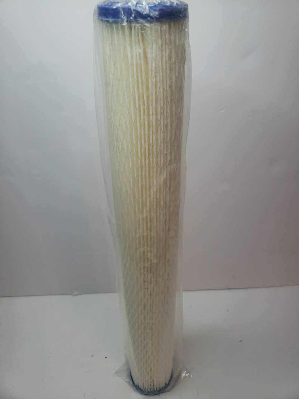 Pleated Sediment Water Filter Cartridge 2.5 Inch By 20 Inch 20 mic