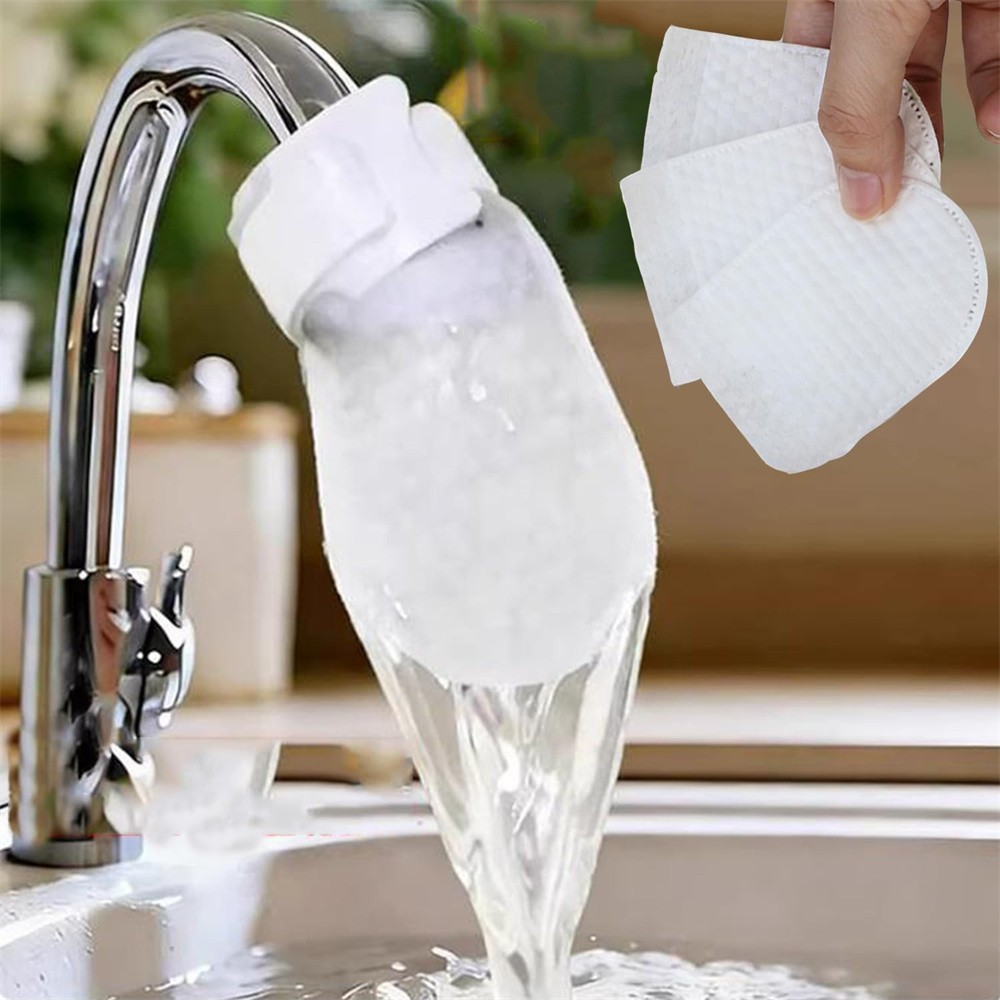 Faucet Filter Cotton Bag Tap Water Purifier Thickened with T-Strap for Kitchen