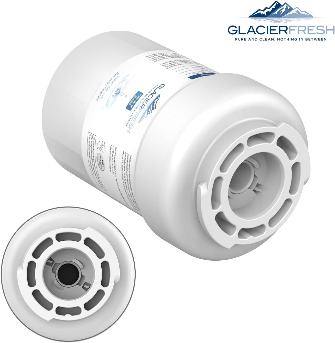 3PK Lifefilter MWF Water Filters fits GE Refrigerators, NSF 42 Replacement
